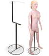 Steel stand for blow-up dolls