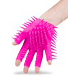 Masturbation glove with pleasure nubs