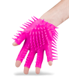 Masturbation glove with pleasure nubs