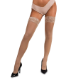 Nude lacetop stockings