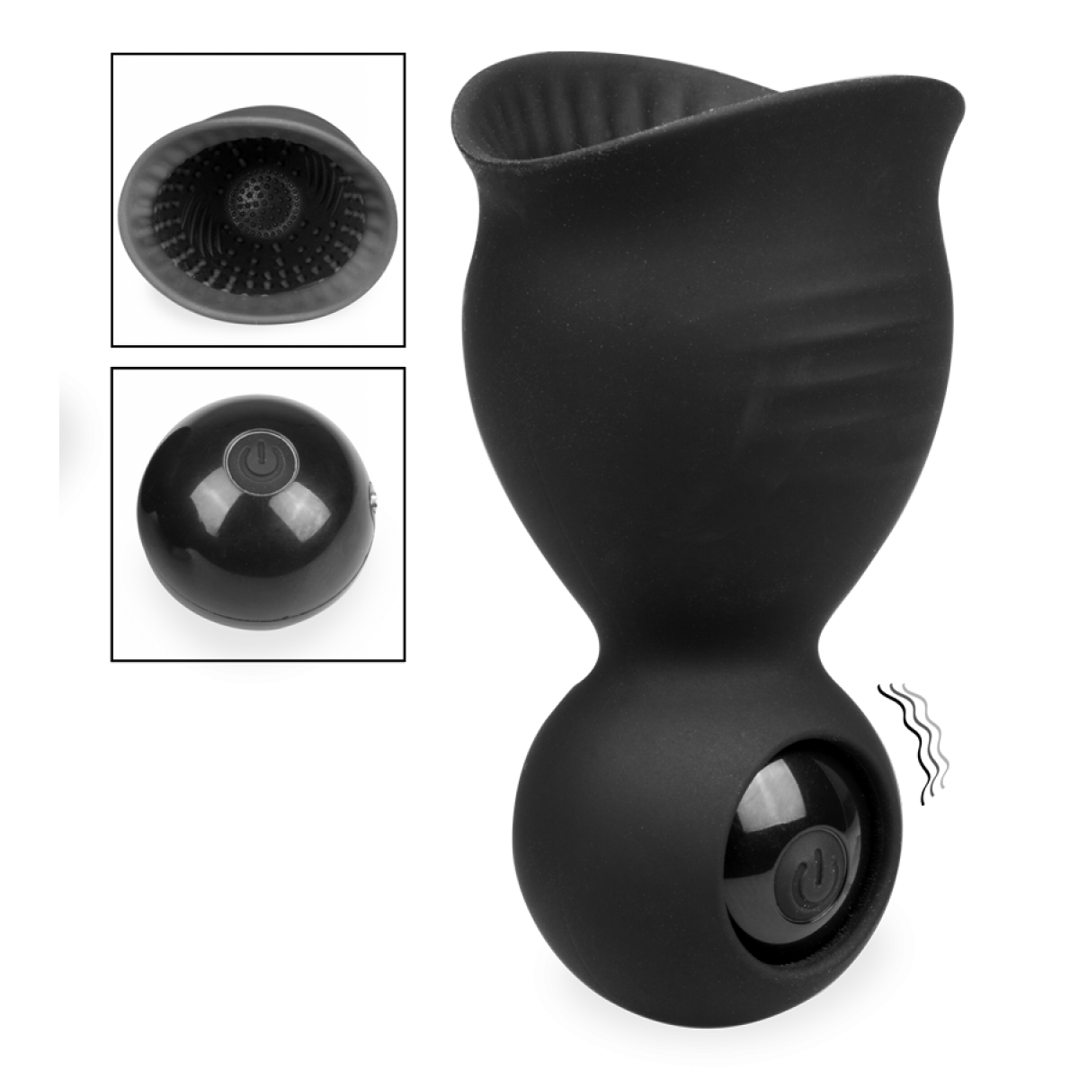 Eddy vibrating penis head massager RY7270