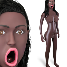 Olivia black transsexual blowjob inflatable sex doll- LOVE AND VIBES