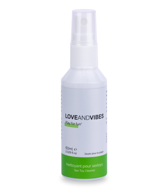 LOVE AND VIBES sex toy cleaner 60 ml LOVE AND VIBES