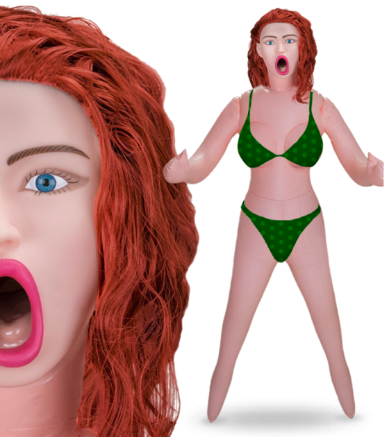 blow up sex doll uk Lynn curvy inflatable sex doll- LOVE AND VIBES main image 1