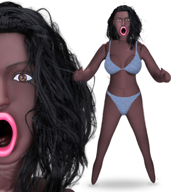 black inflatable sex doll sex doll main image 1