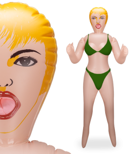 Suzanne open-mouth blow-up doll- LOVE AND VIBES