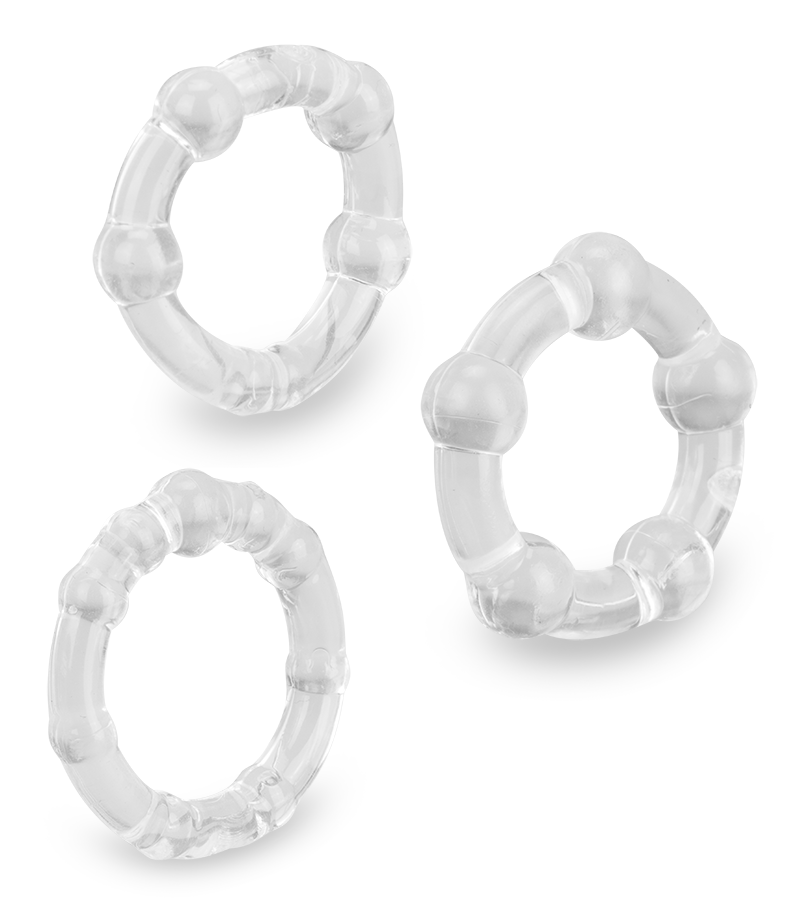 3 silicone cock rings